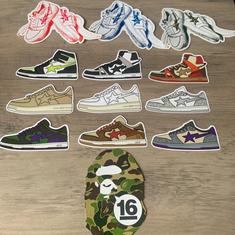 Bape Sticker pack